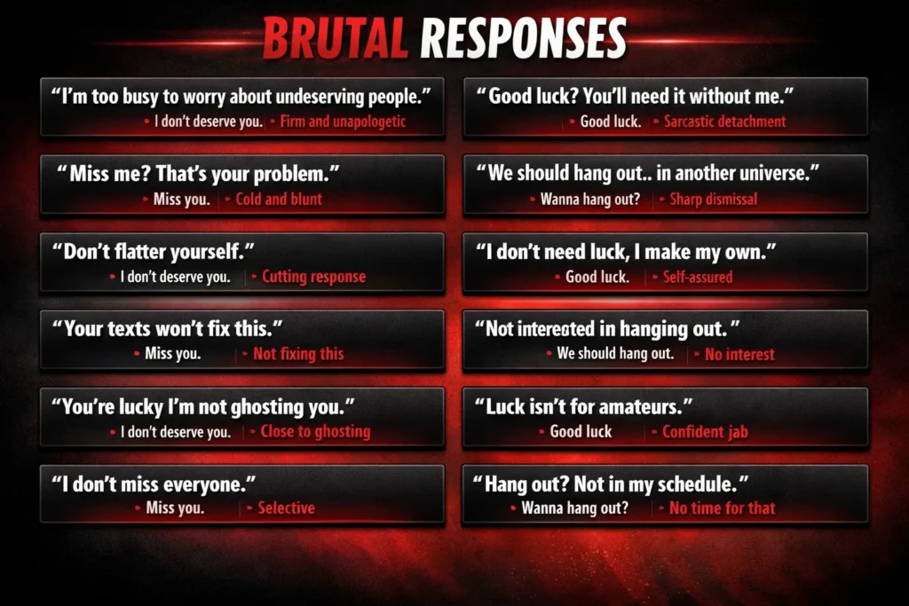 Brutal Responses
