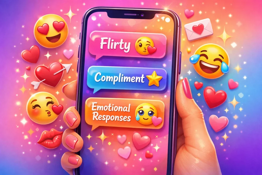 Flirty and Emotional Responses