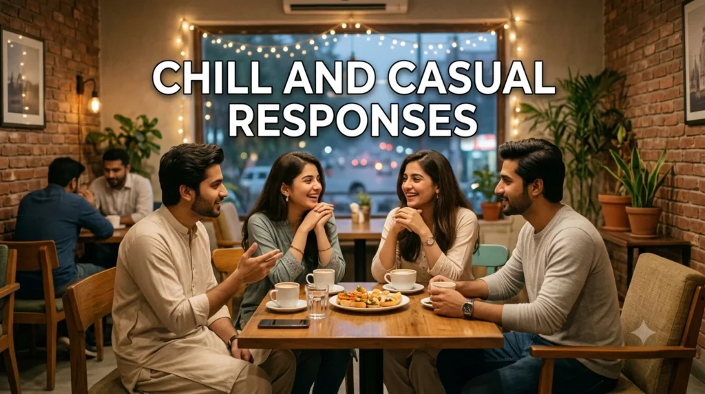Chill And Casual Responses