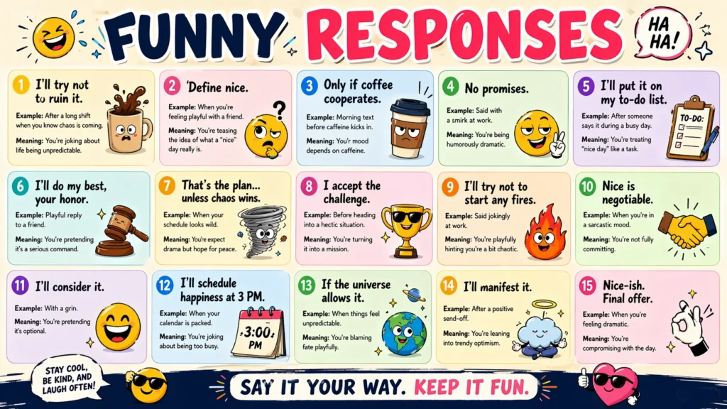 Funny Responses