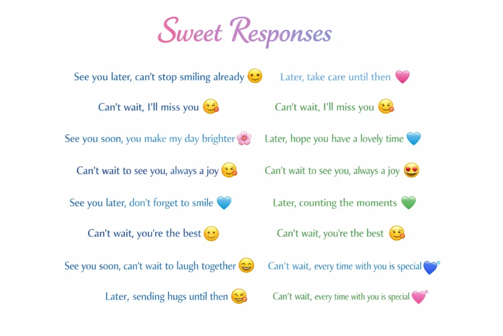 Sweet Responses