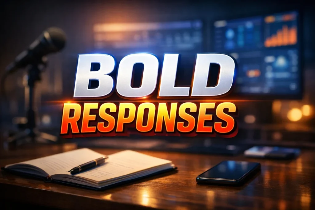 Bold Responses