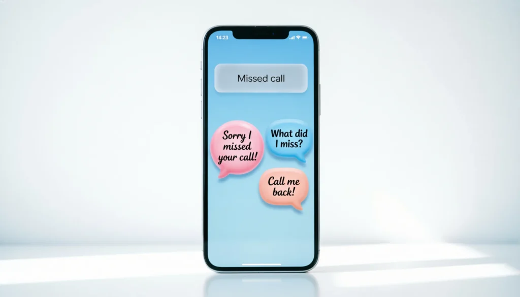 Best Responses to a Missed Call