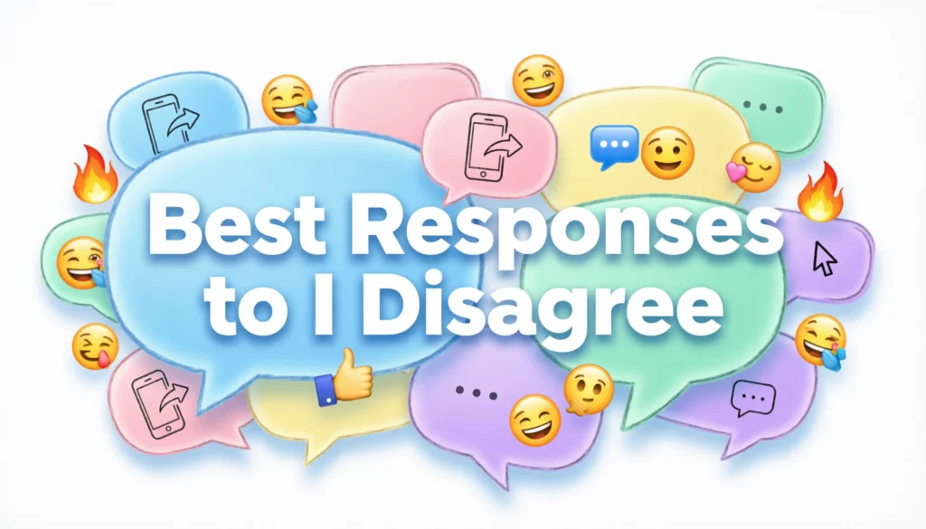 Best Responses to “I Disagree”