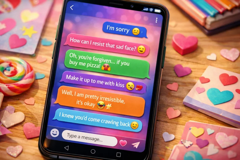 Best Responses to “I’m Sorry”