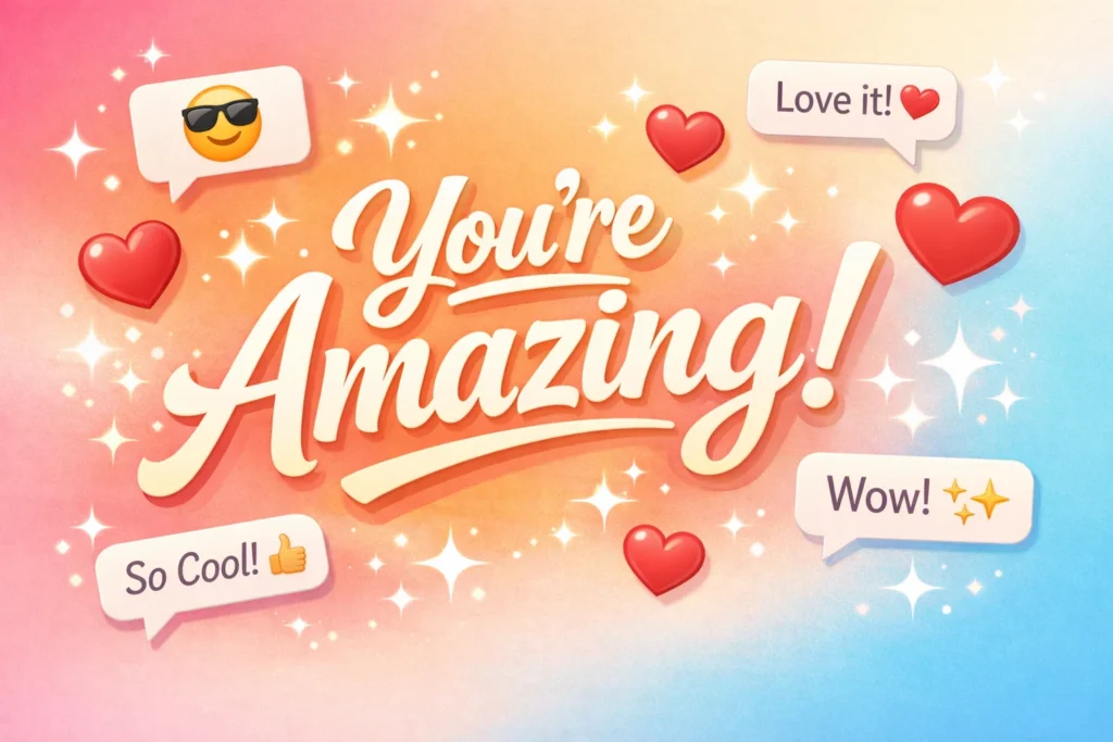Replies When Someone Says You’re Amazing