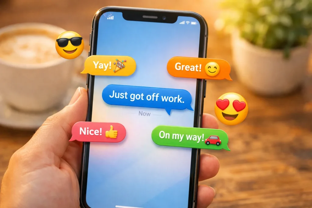 Responses to “Just Got Off Work”