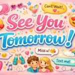 Responses to See You Tomorrow