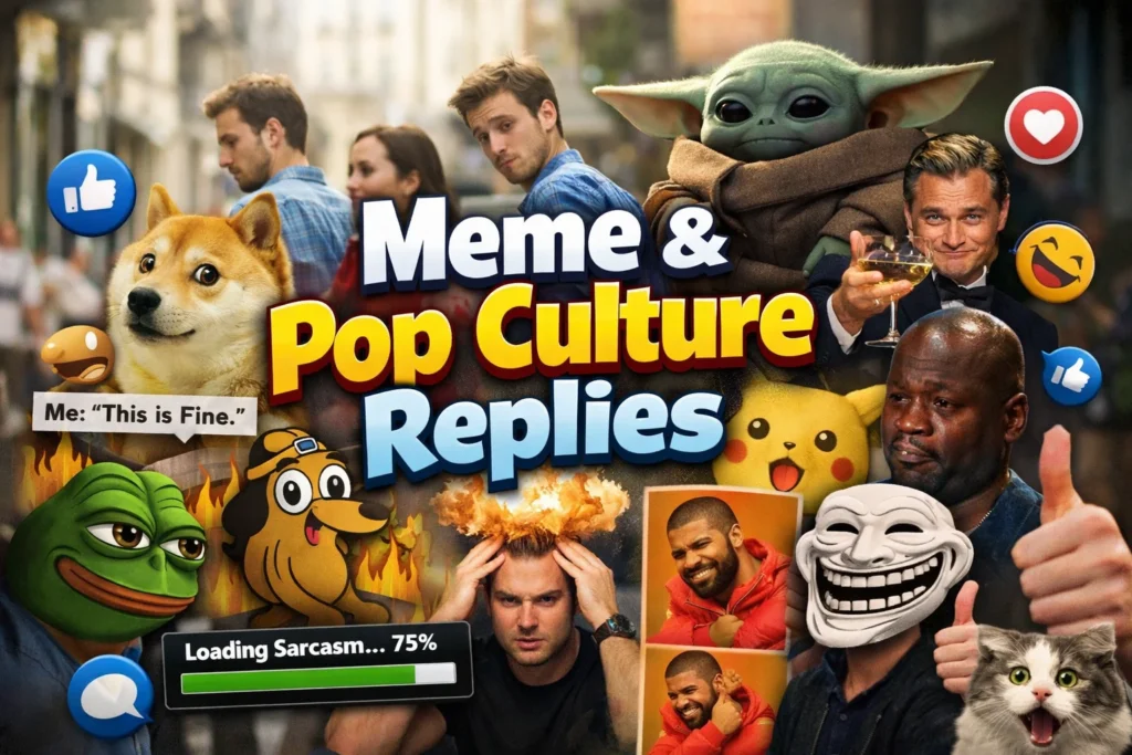 Meme & Pop Culture Replies