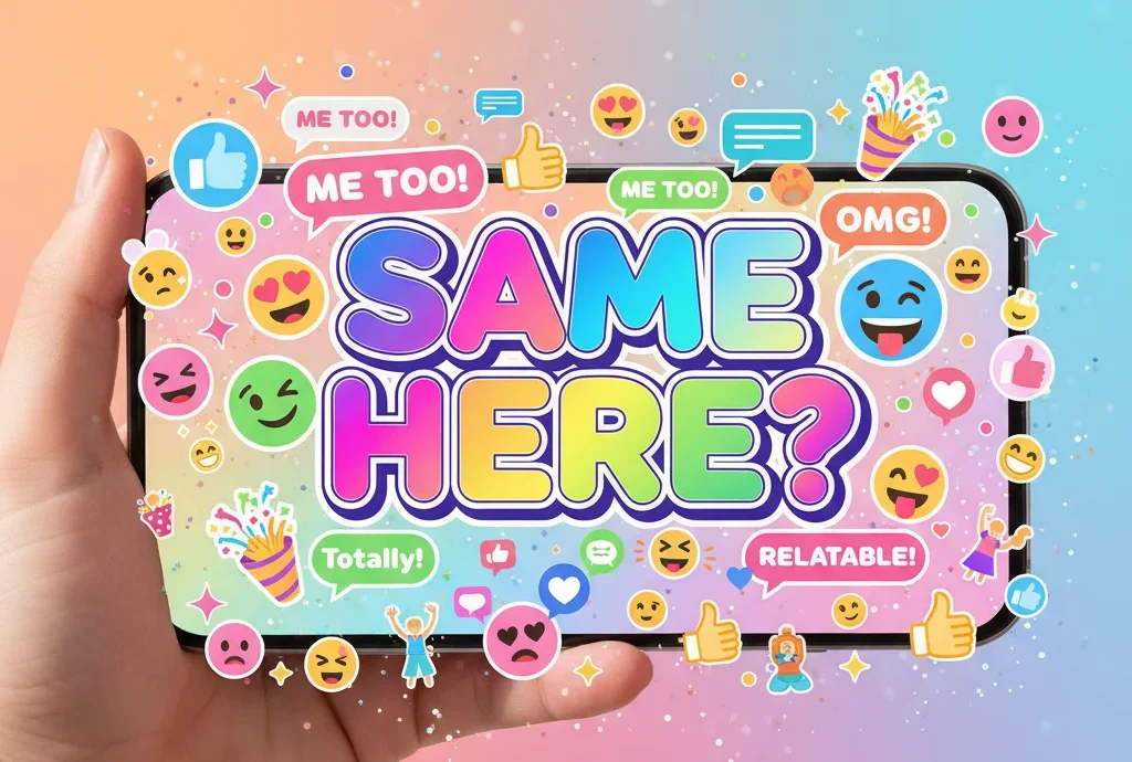 Funny Responses to Same Here