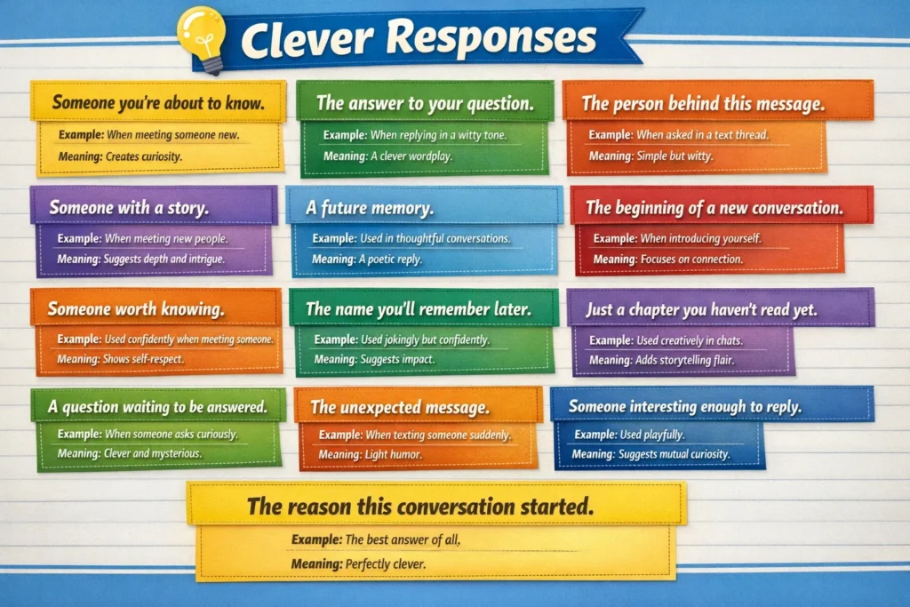 Clever Responses