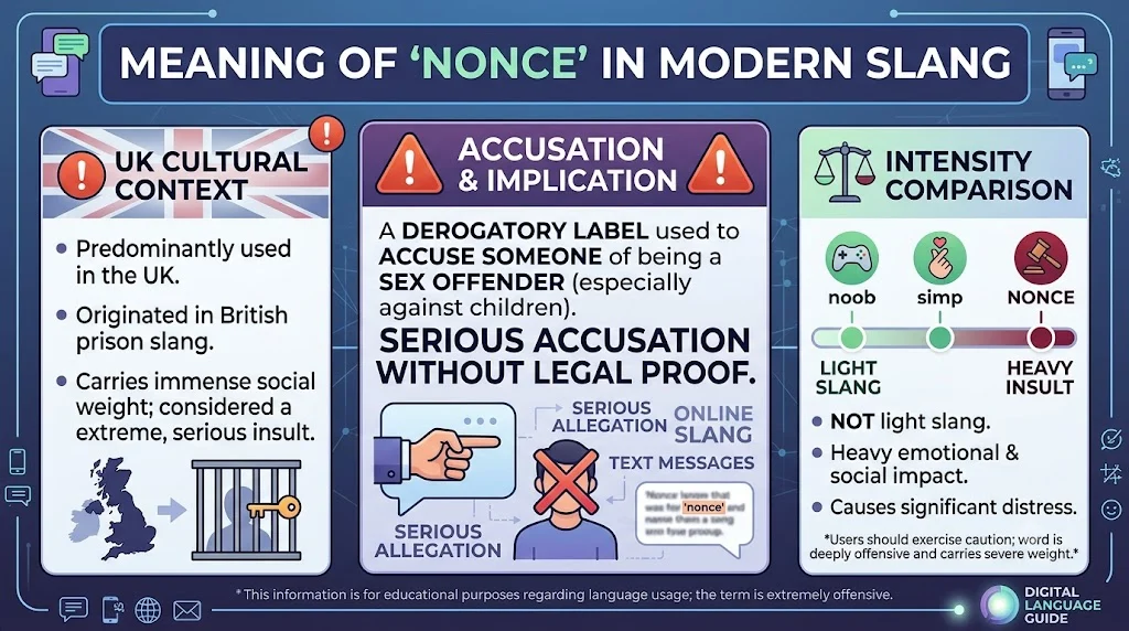 Meaning of Nonce in Texting