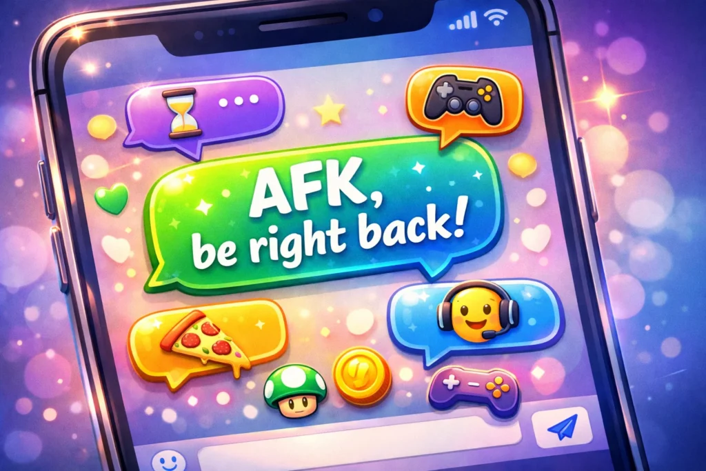 AFK Meaning in Chat