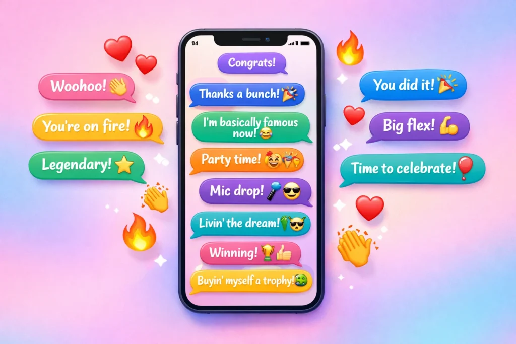 Best Responses to Congrats