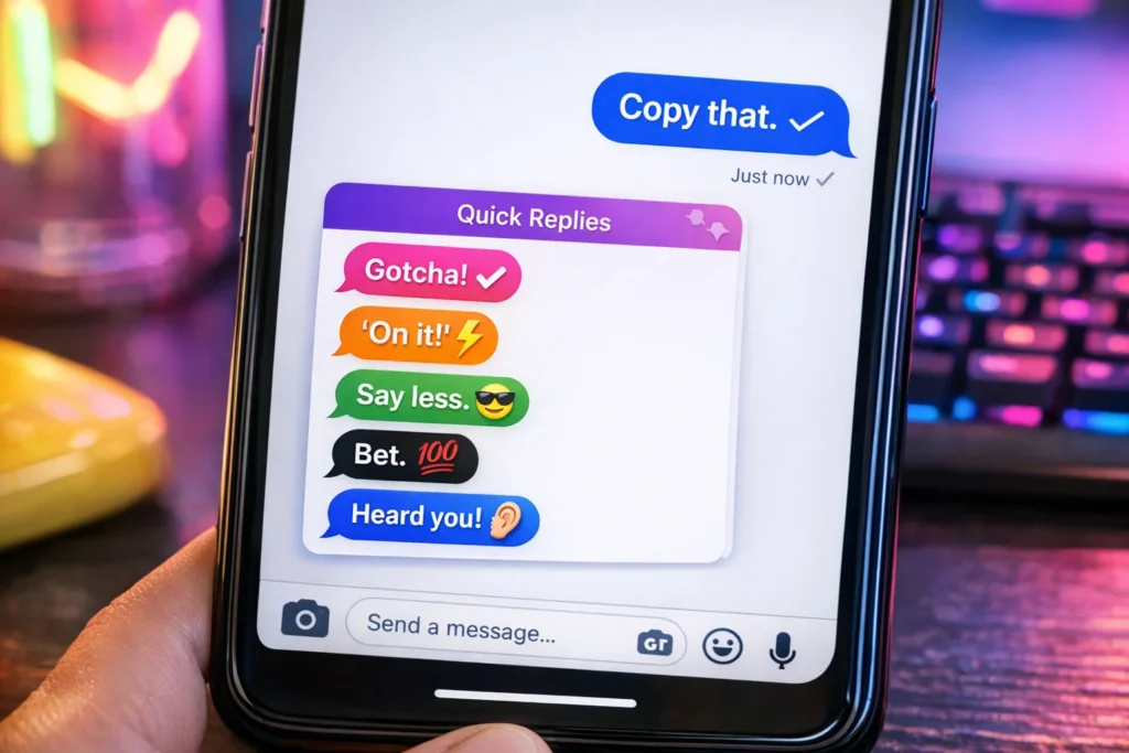 Best Responses to “Copy That”