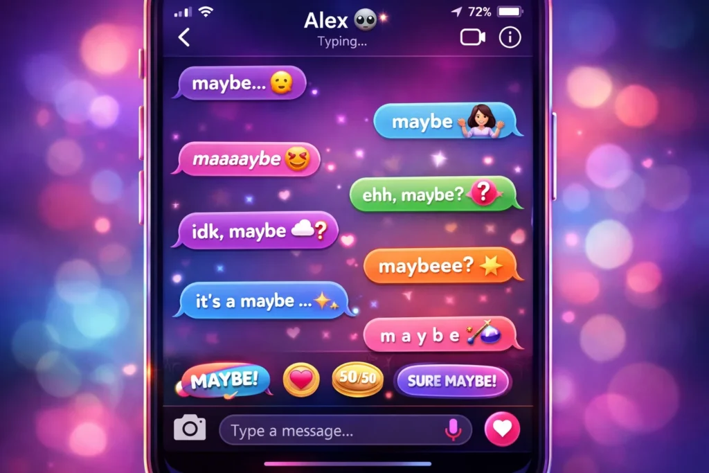 Best Responses to Maybe