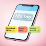 Best Responses to “Me Too”