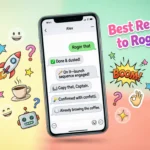 Best Responses to “Roger That”