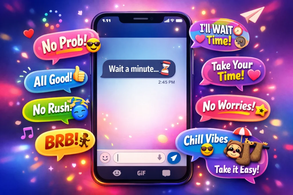 Best Responses to Wait a Minute