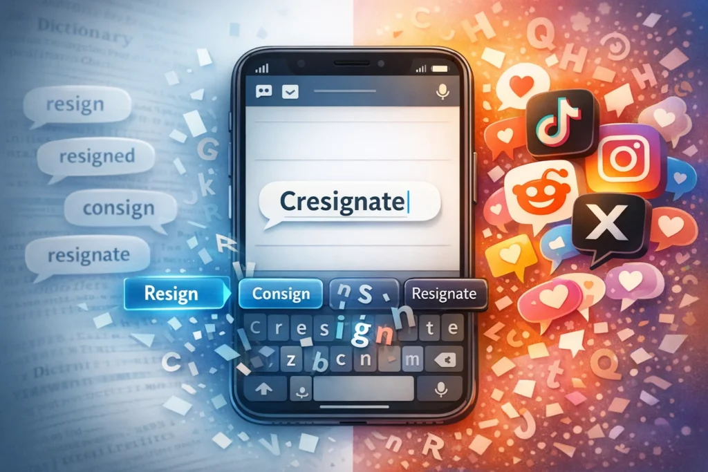 Origin of “Cresignate”