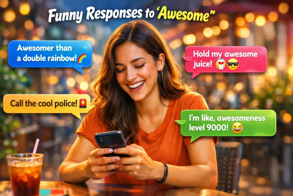 Funny Responses to “Awesome”