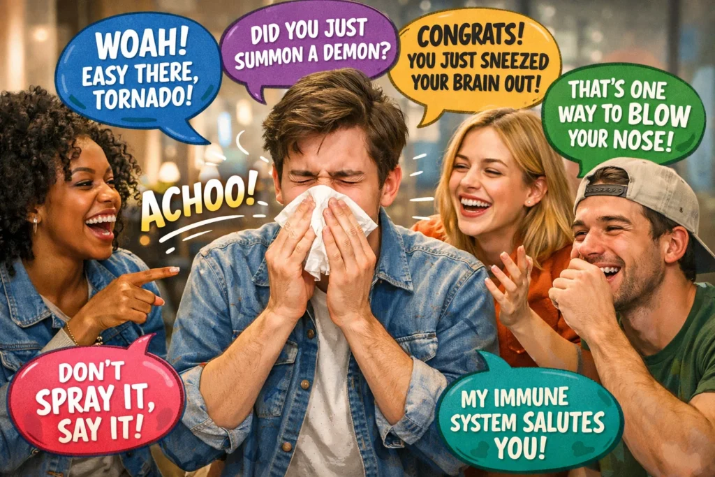 Funny Responses to “Bless You”