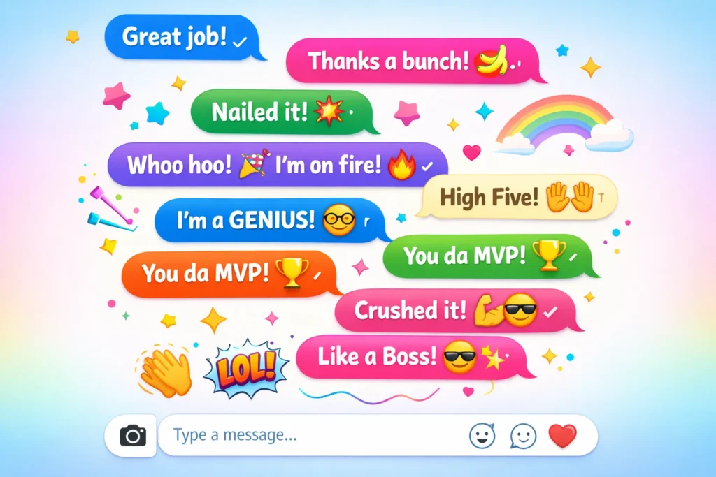 Funny Responses to “Great Job”