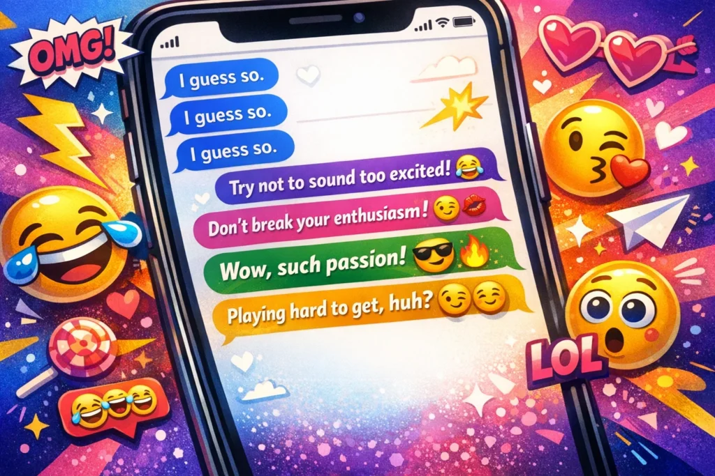 Funny Responses to “I Guess So”