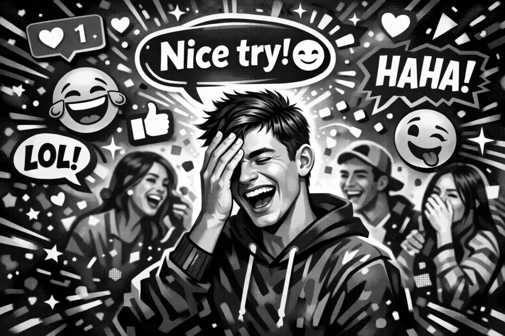 Funny Responses to Nice Try