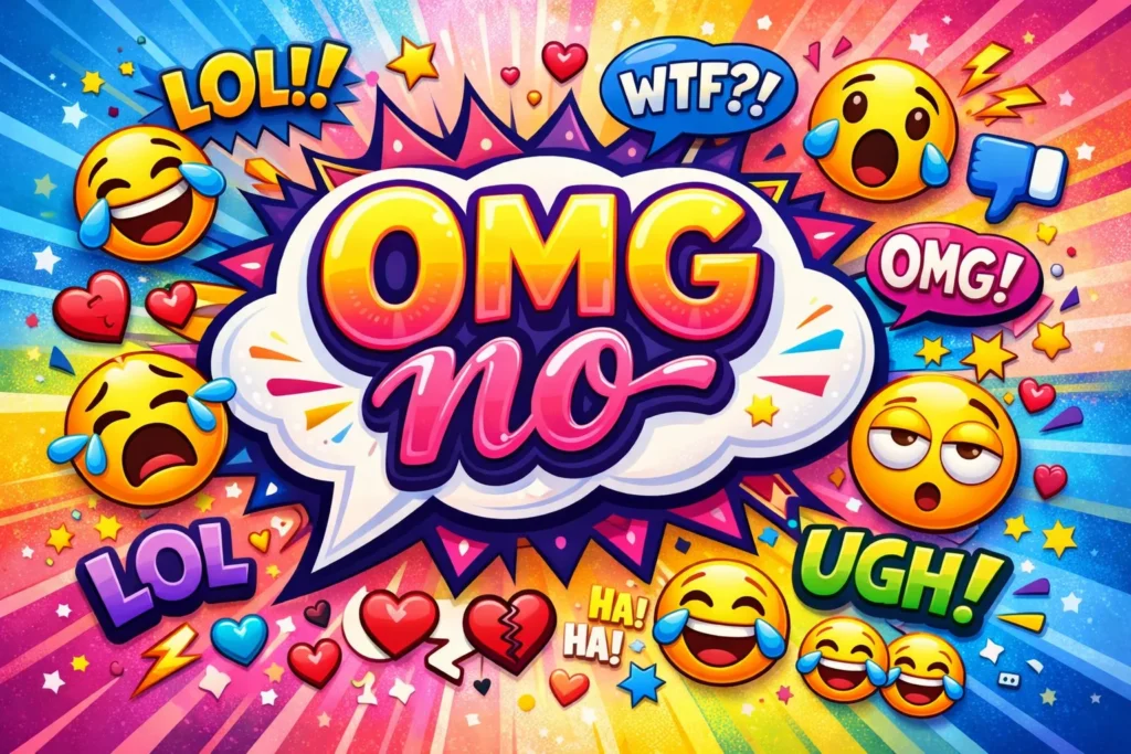 Funny Responses to OMG No