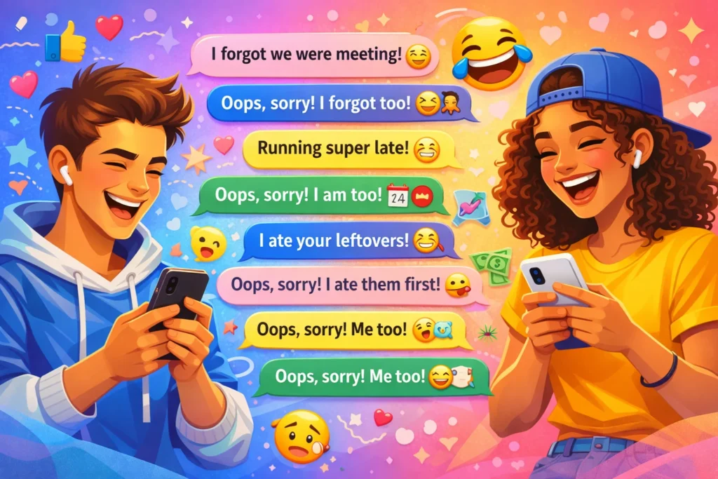 Funny Responses to Oops Sorry