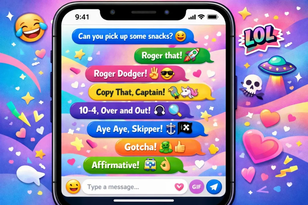 Funny Responses to “Roger That”