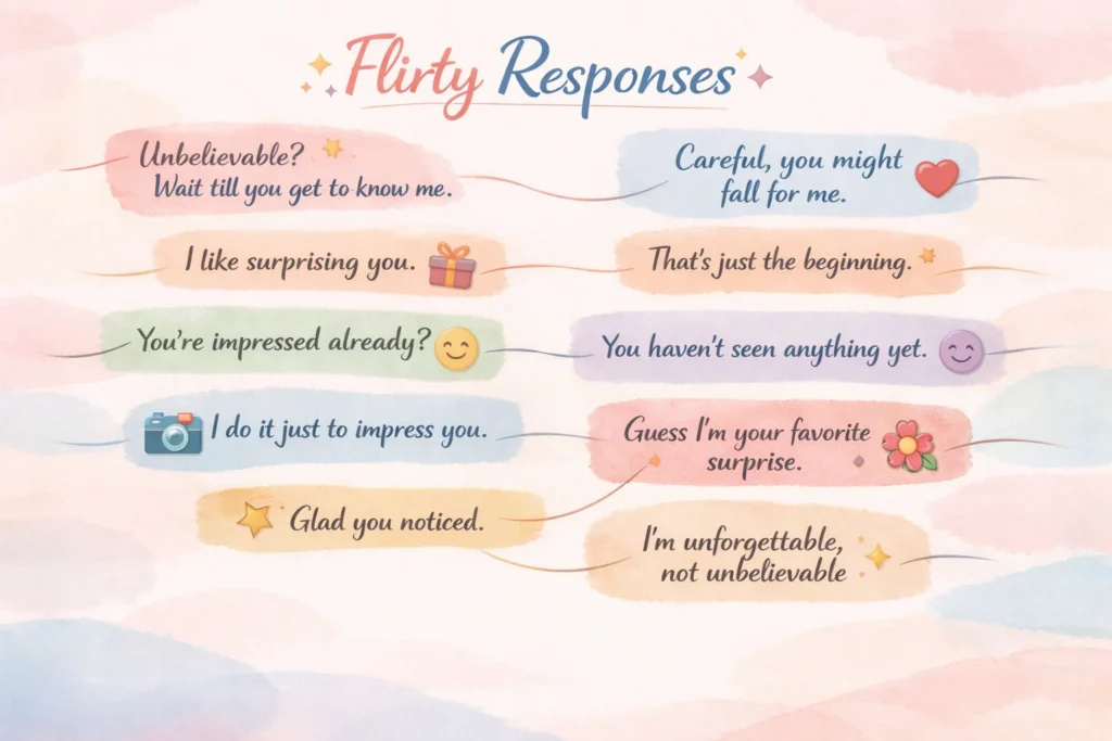 Flirty Responses
