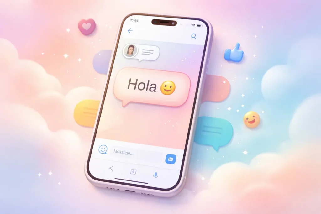 Hola Mean in Text