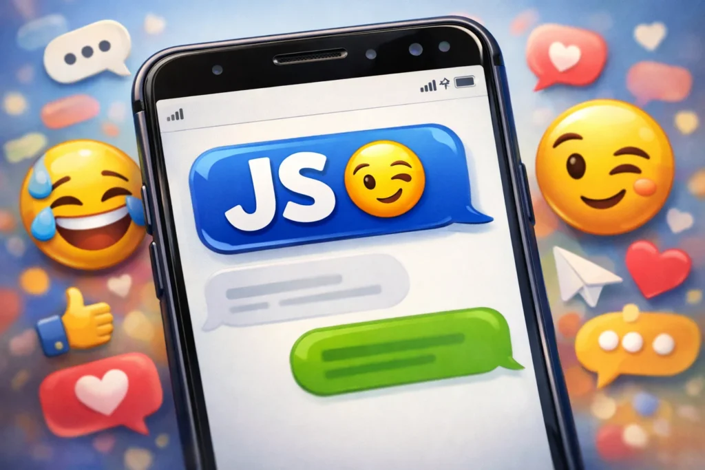 JS Mean in Texting