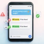 Off Course Meaning in Text