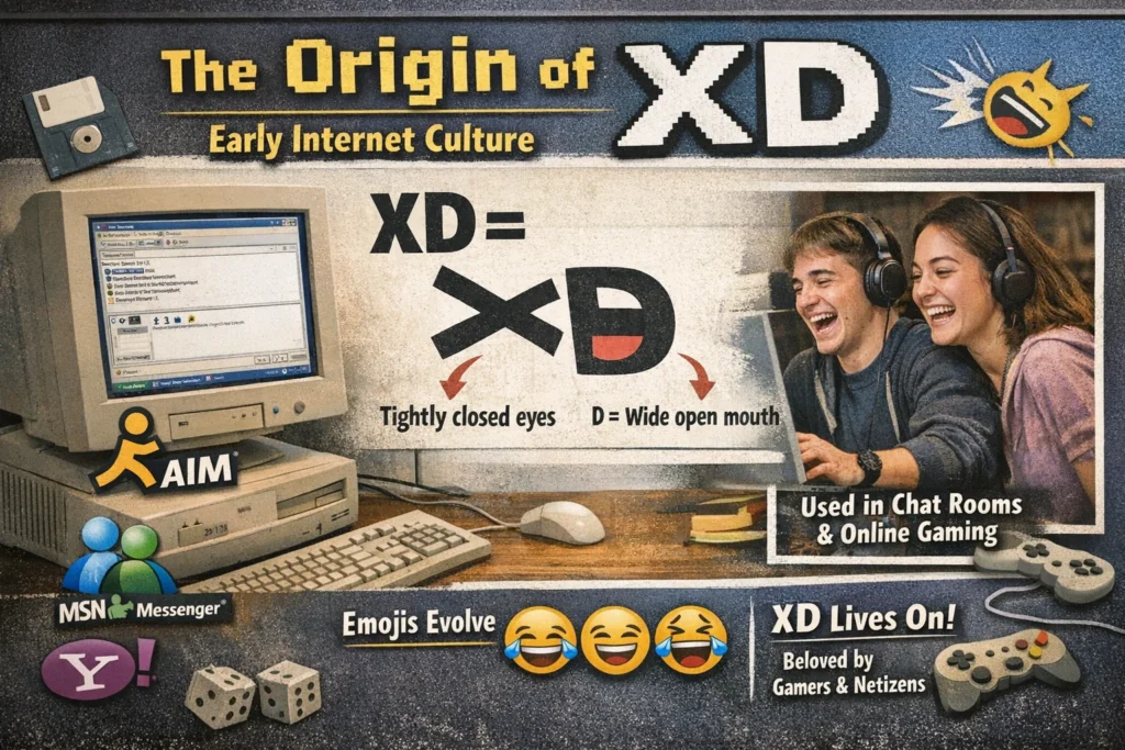 Origin of “XD”