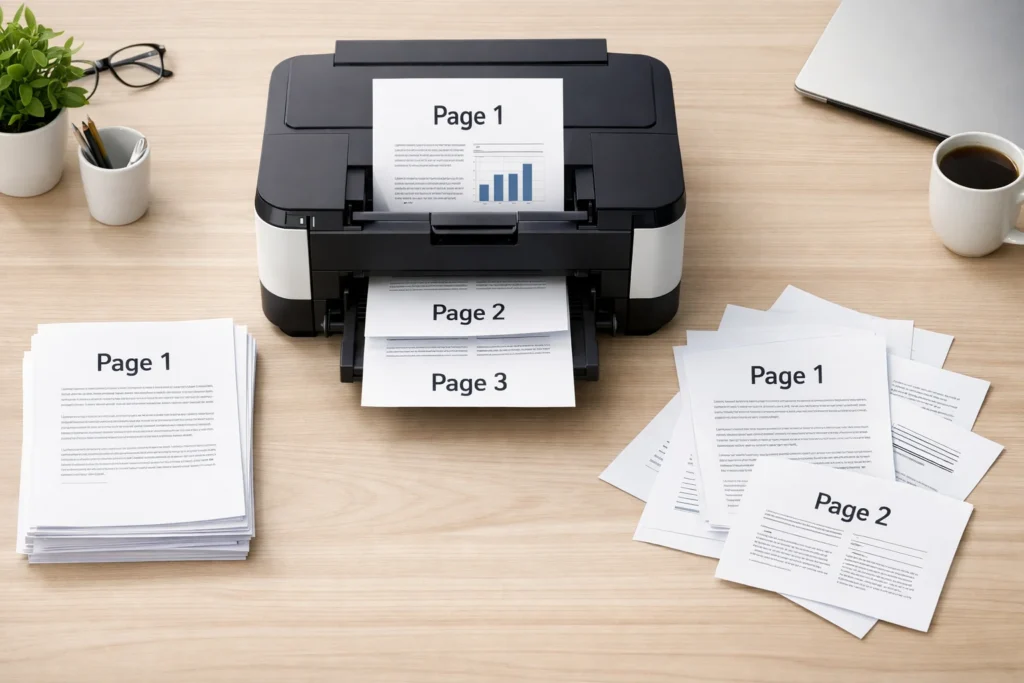 Collate Mean When Printing