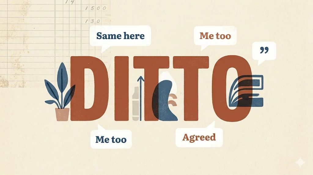 Ditto Meaning