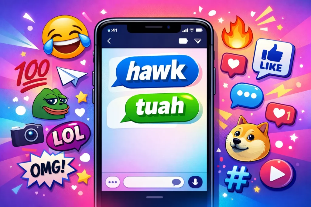 Hawk Tuah Mean in Text