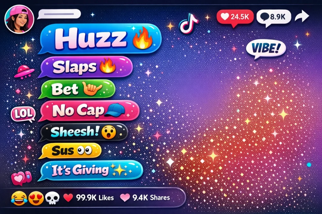 Huzz Mean in Text