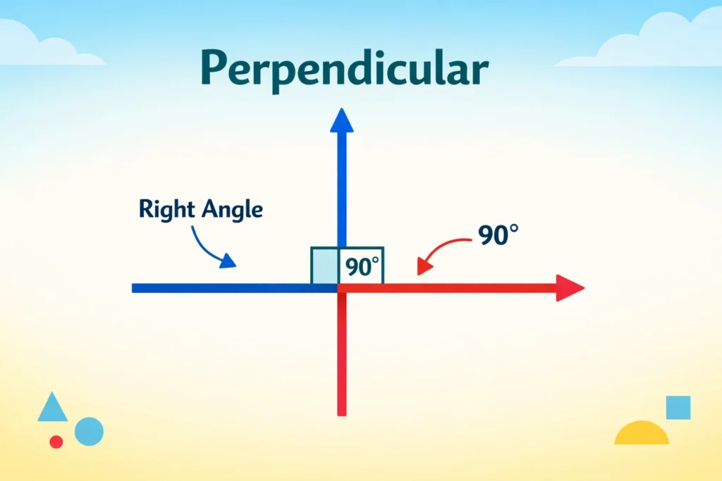 Perpendicular Mean in Text