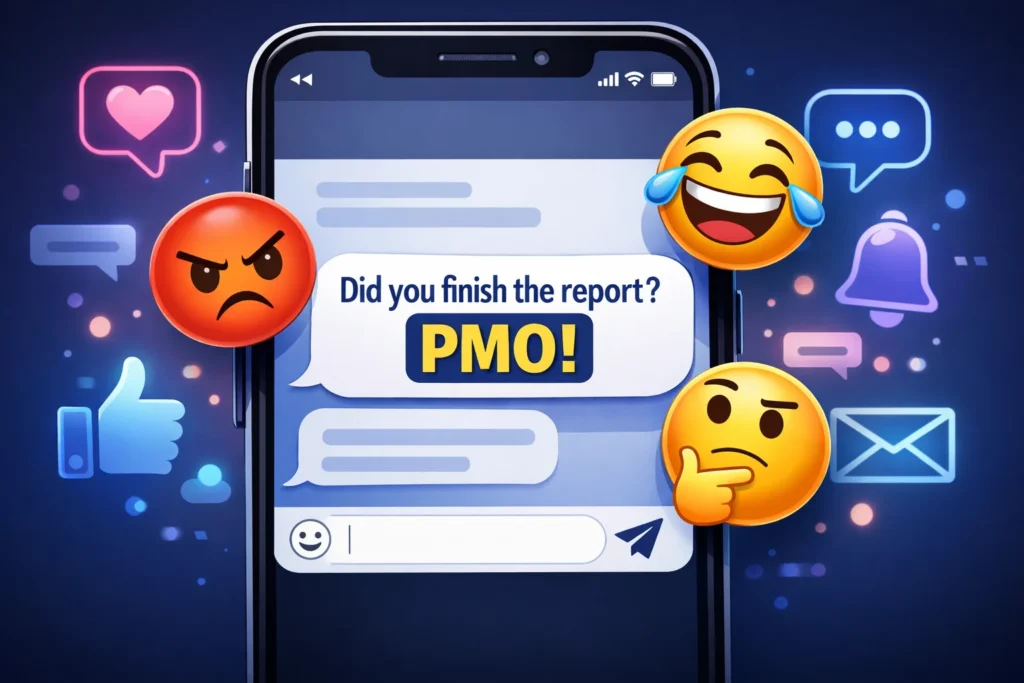 PMO Mean in Text