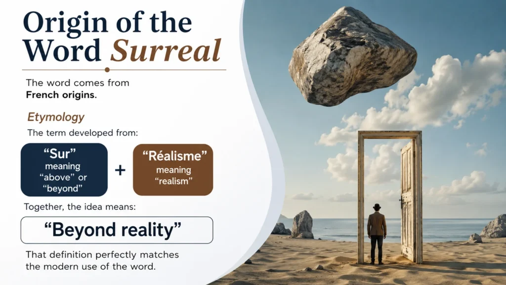 Origin of the Word Surreal