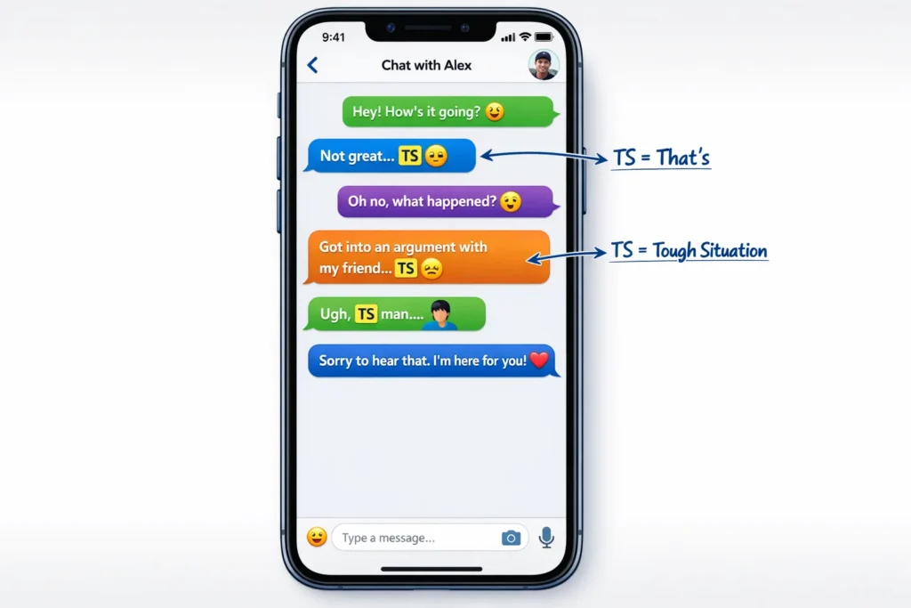 TS Mean in Text
