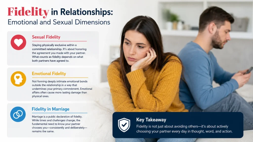 Fidelity in Relationships: Emotional and Sexual Dimensions