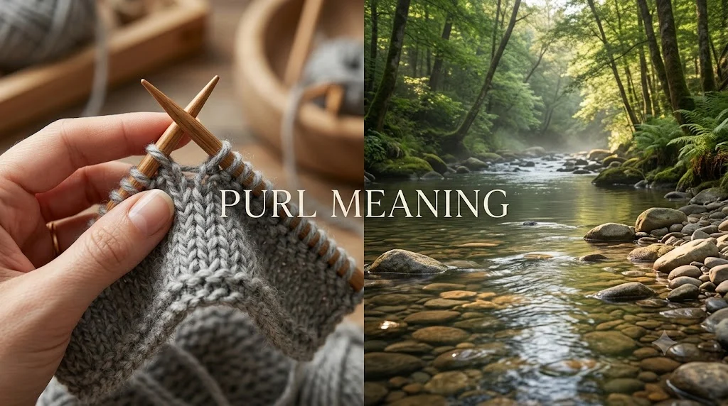 Purl Meaning