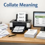 Collate Meaning