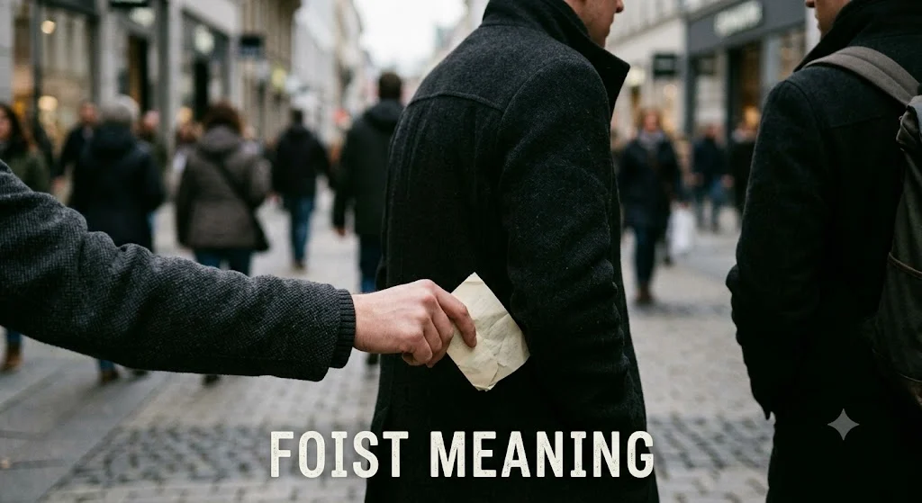 Foist Meaning