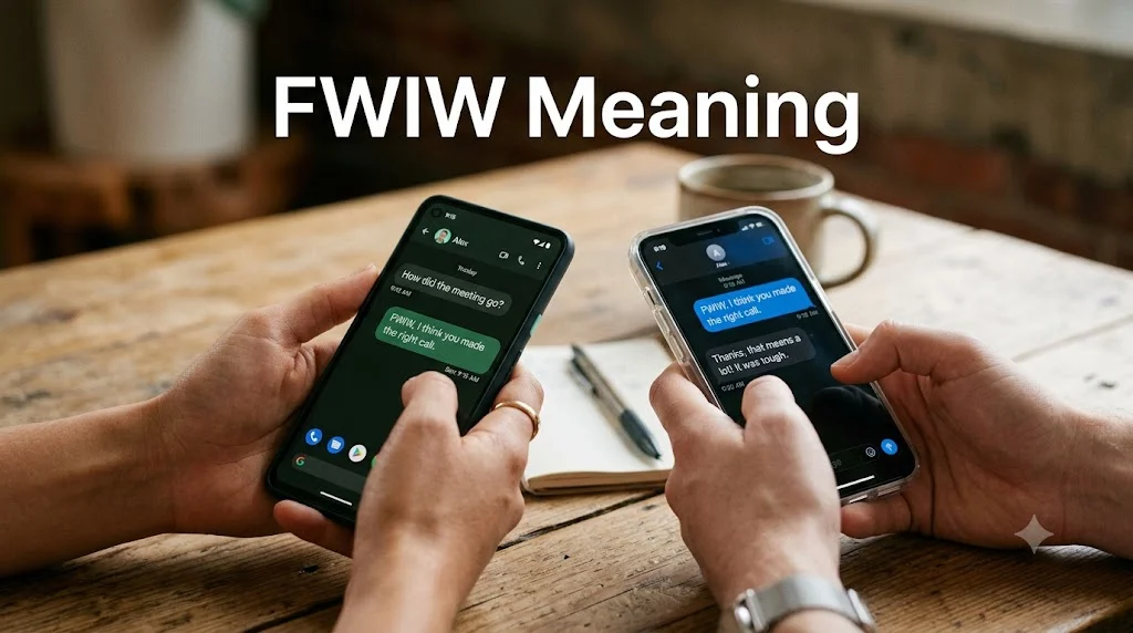 FWIW Meaning